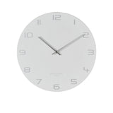 One Six Eight London Bianca Silent Wall Clock 40cm White - Image 01