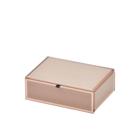 One Six Eight London Florence Jewellery Box 20cm Blush - Image 01