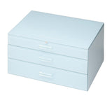 One Six Eight London Gabriella Jewellery Box XL Duck Egg Blue - Image 01