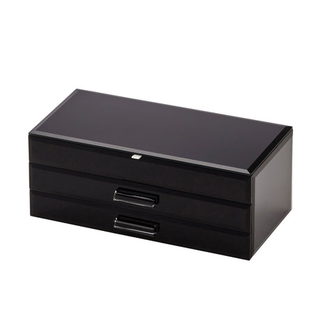 One Six Eight London Gabriella Jewellery Box 30cm Black - Image 01