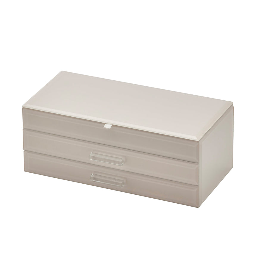 One Six Eight London Gabriella Jewellery Box 30cm Nude - Image 01