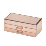 One Six Eight London Gabriella Jewellery Box 30cm Rose Gold - Image 01