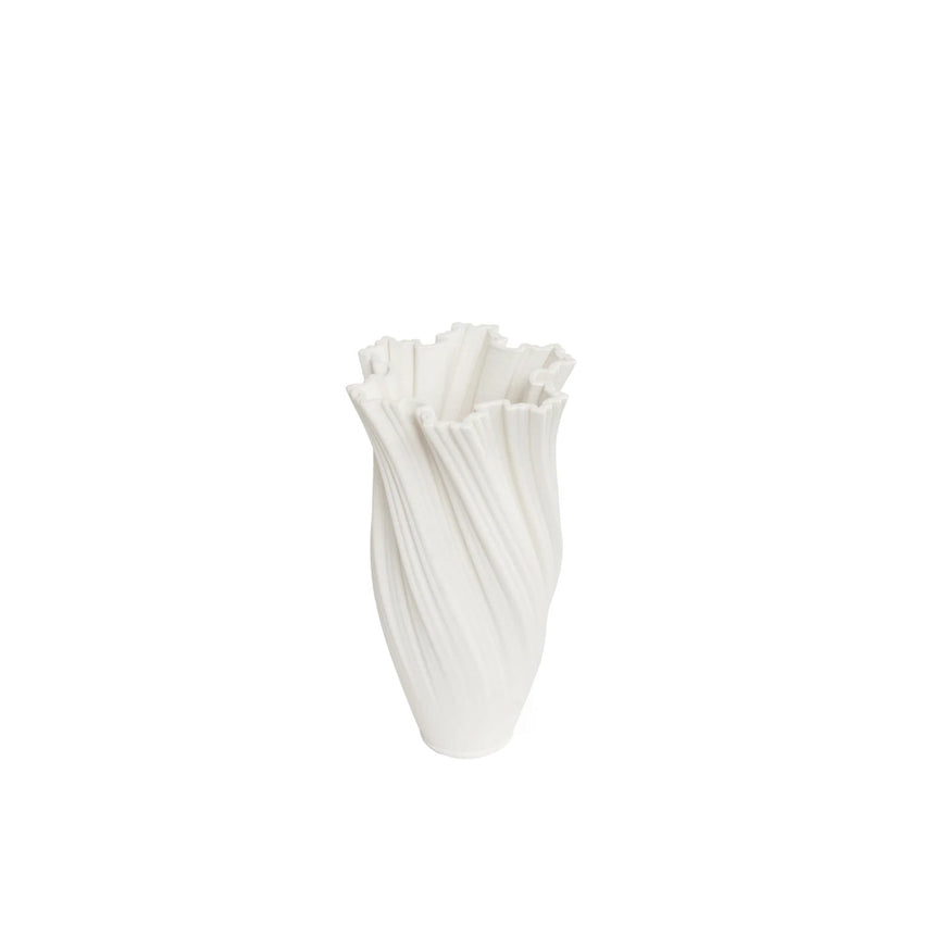 One Six Eight London Ivy Vase 24cm White - Image 01