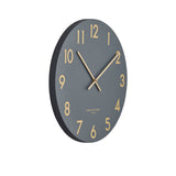 One Six Eight London Jones Silent Wall Clock 30cm Charcoal Grey - Image 02