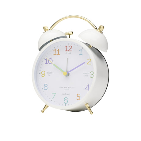 One Six Eight London Learn The Time Alarm Clock White - Image 02