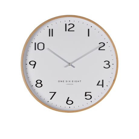 One Six Eight London Olivia Wall Clock 41cm White - Image 01