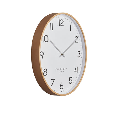 One Six Eight London Olivia Wall Clock 41cm White - Image 02