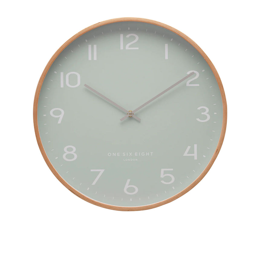 One Six Eight London Olivia Wall Clock 41cm Aqua - Image 01