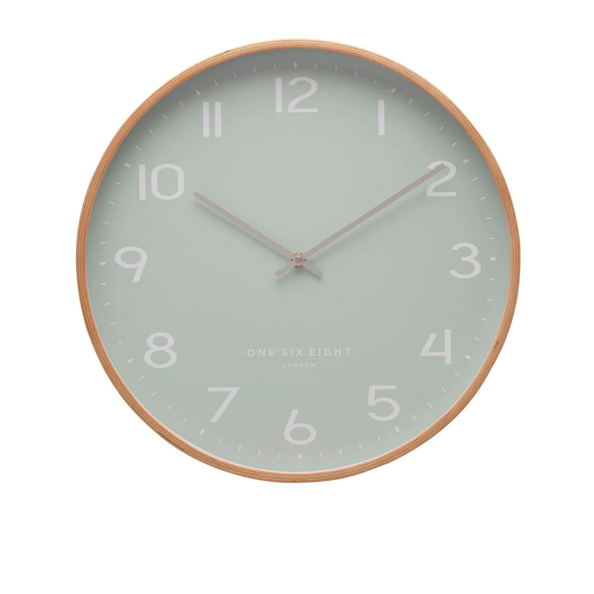 One Six Eight London Olivia Wall Clock 53cm Aqua - Image 01