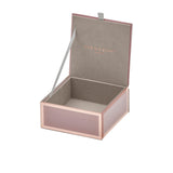 One Six Eight London Sara Jewellery Box 12cm Dusty Rose - Image 02