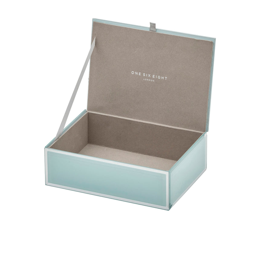 One Six Eight London Sara Jewellery Box 20cm Mint - Image 02