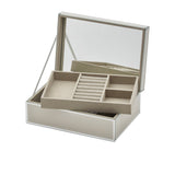 One Six Eight London Sara Jewellery Box 26cm Nude - Image 02