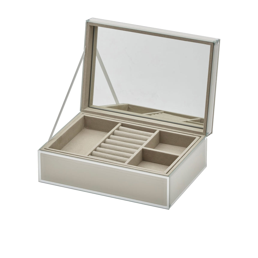 One Six Eight London Sara Jewellery Box 26cm Nude - Image 03