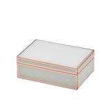 One Six Eight London Sara Jewellery Box 26cm White - Image 01