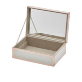 One Six Eight London Sara Jewellery Box 26cm White - Image 04