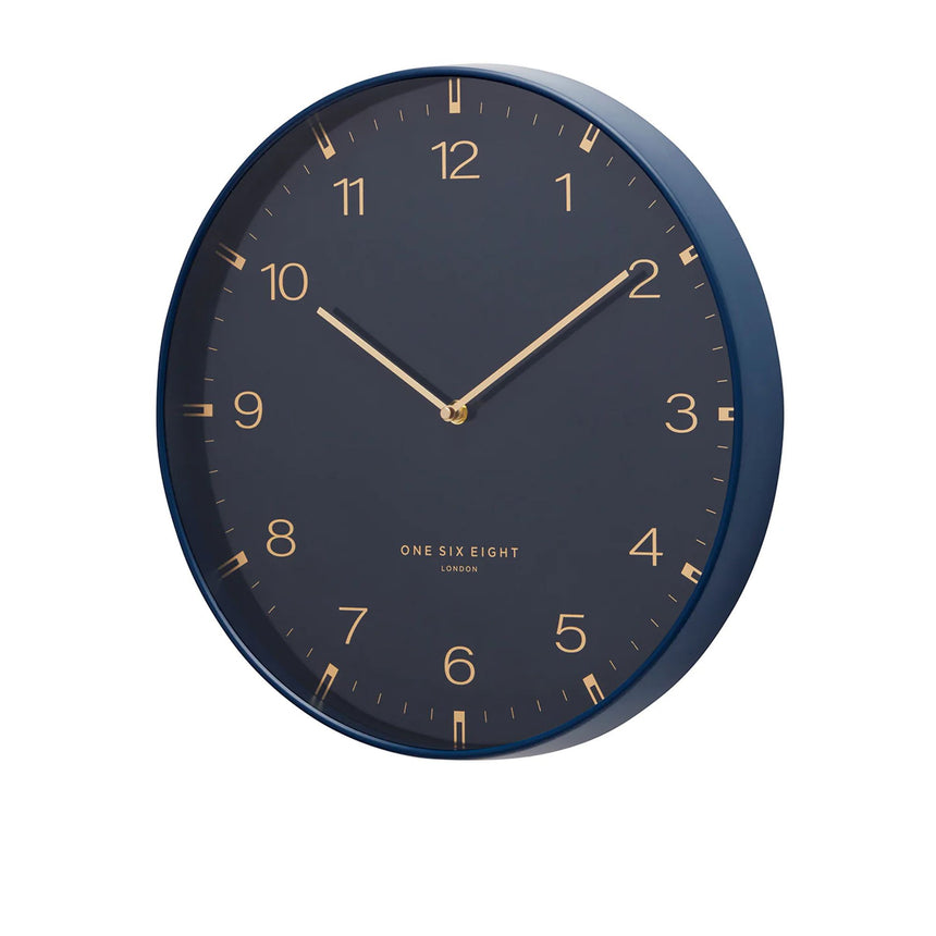 One Six Eight London Sienna Wall Clock 40cm Ocean Blue - Image 02