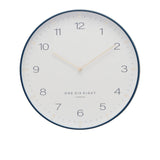 One Six Eight London Sienna Wall Clock 50cm White - Image 01