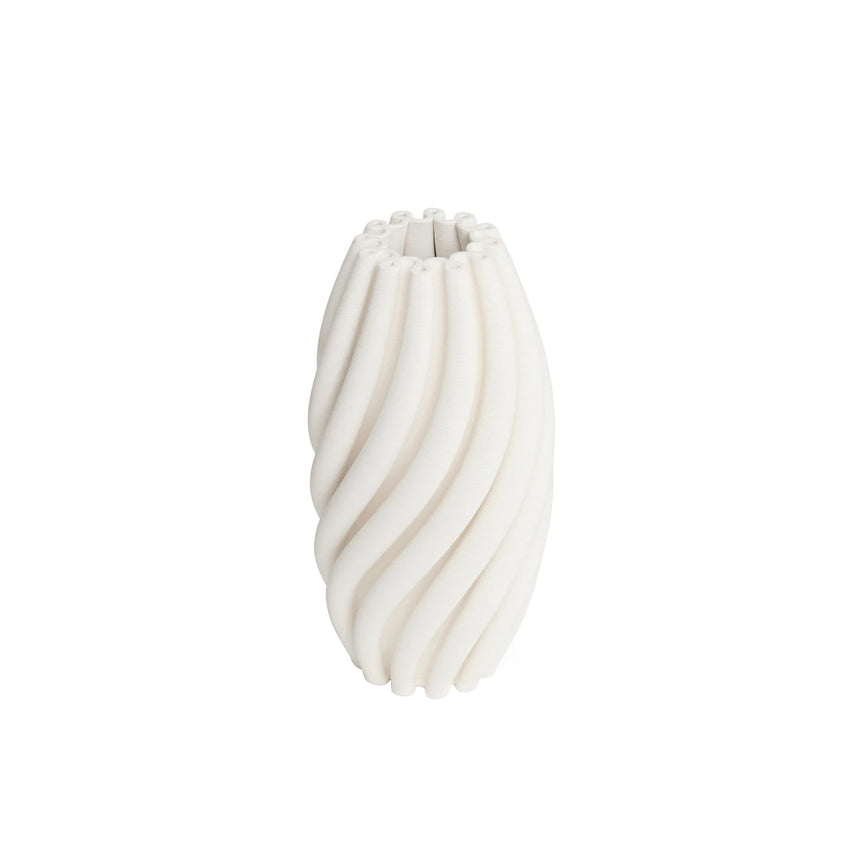 One Six Eight London Stella Vase 29cm White - Image 01