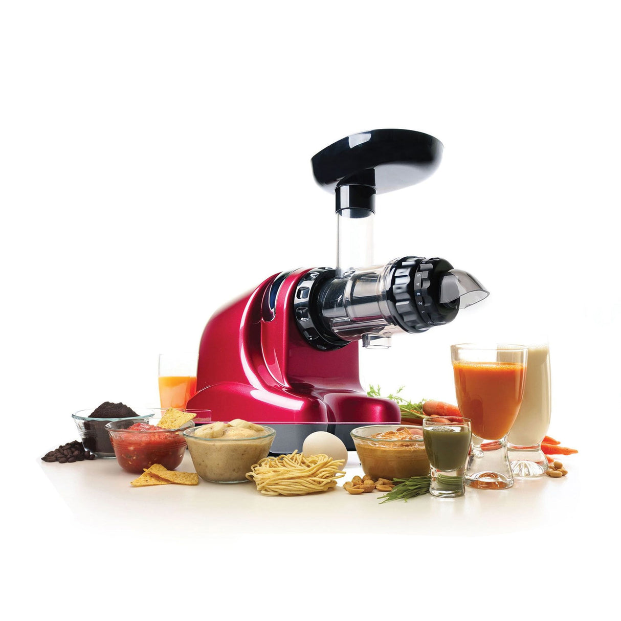 Oscar Neo DA 1200 Cold Press Juicer Red - Image 04