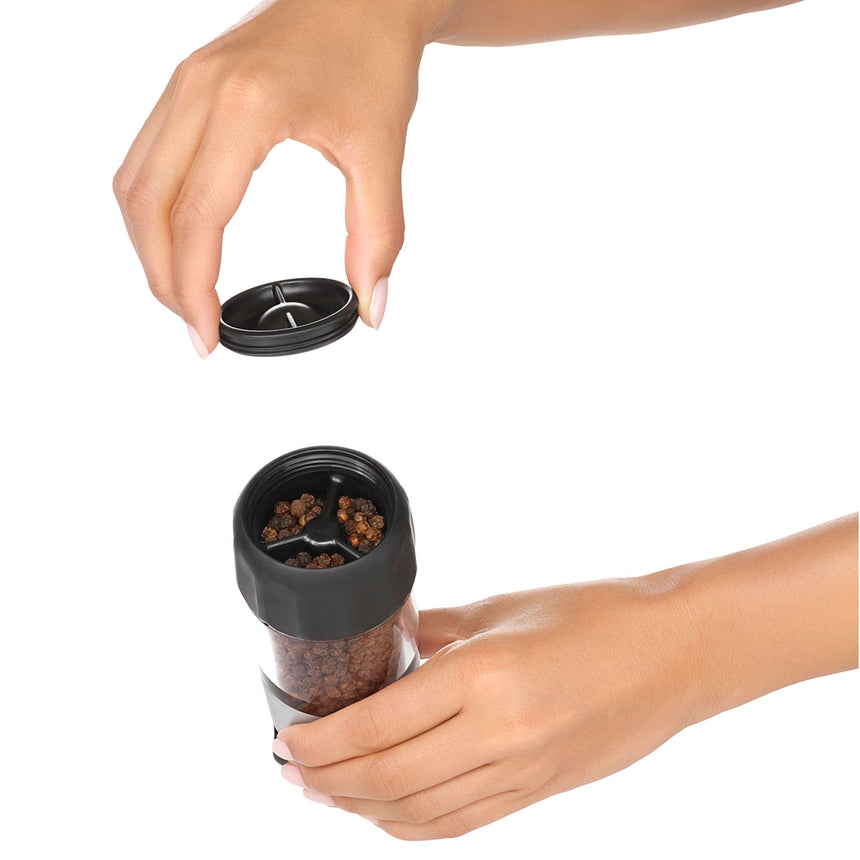 OXO Good Grips Accent Mess-Free Salt & Pepper Grinder Set - Image 06