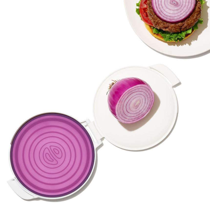 OXO Good Grips Cut & Keep Silicone Onion Saver - Image 03