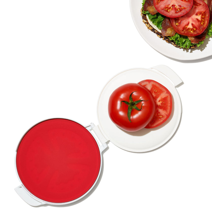 OXO Good Grips Cut & Keep Silicone Tomato Saver - Image 04