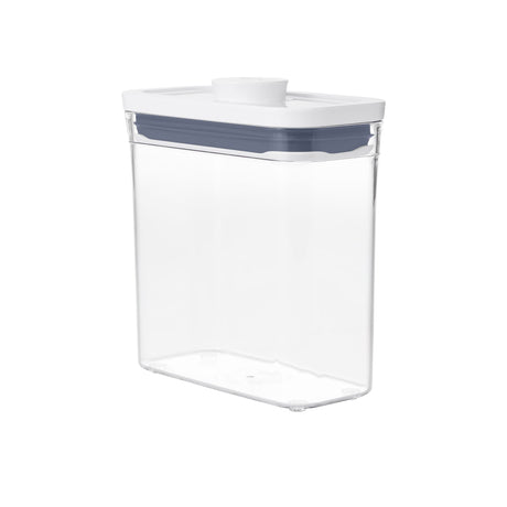 OXO Good Grips Pop 2.0 Container Slim Rectangle Short 1.1 Litre - Image 01