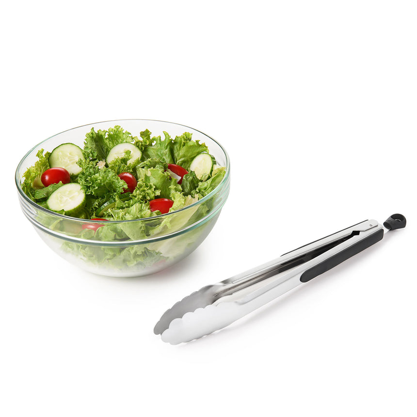 OXO Good Grips Stainless Steel Lock Tongs 23cm - Image 04