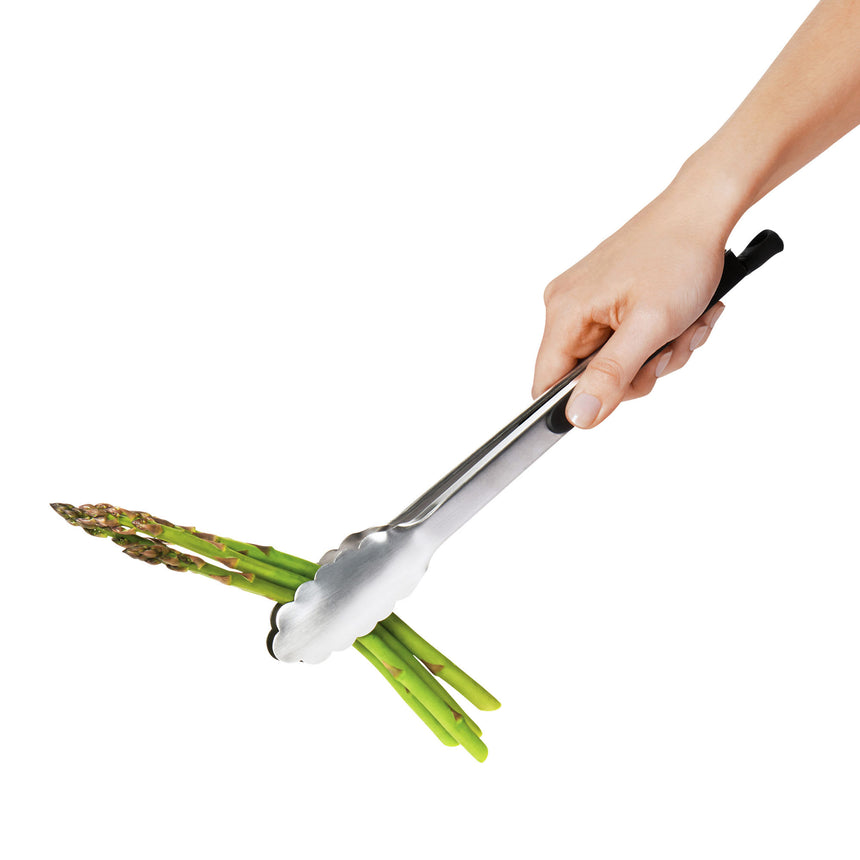 OXO Good Grips Stainless Steel Locking Tongs 30cm - Image 04