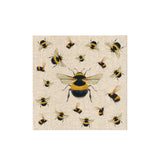 PAW Everyday 3ply Paper Napkin 20 Pack We Care Dancing Bees - Image 01