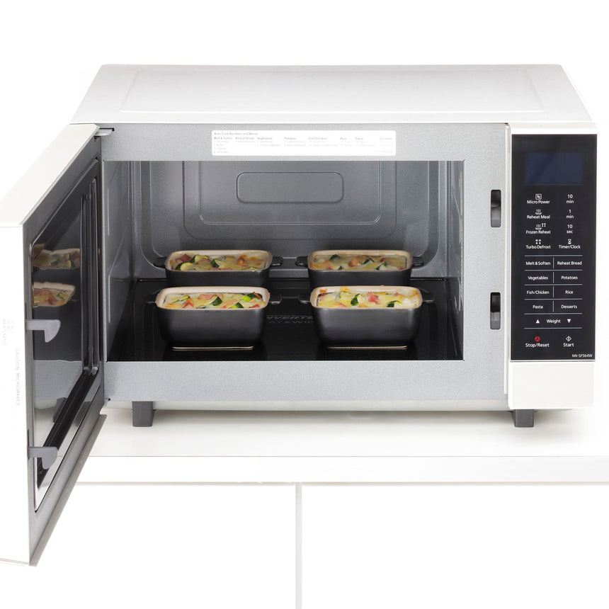 Panasonic Flatbed Microwave Oven 27L White - Image 03