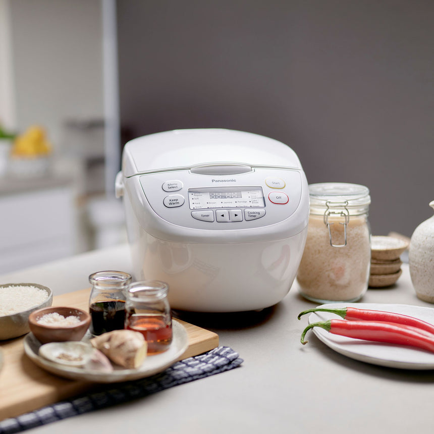 Panasonic Multi Function Rice Cooker 10 Cup White - Image 03