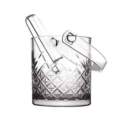 Pasabahce Timeless Ice Bucket with Tong 1 Litre - Image 01