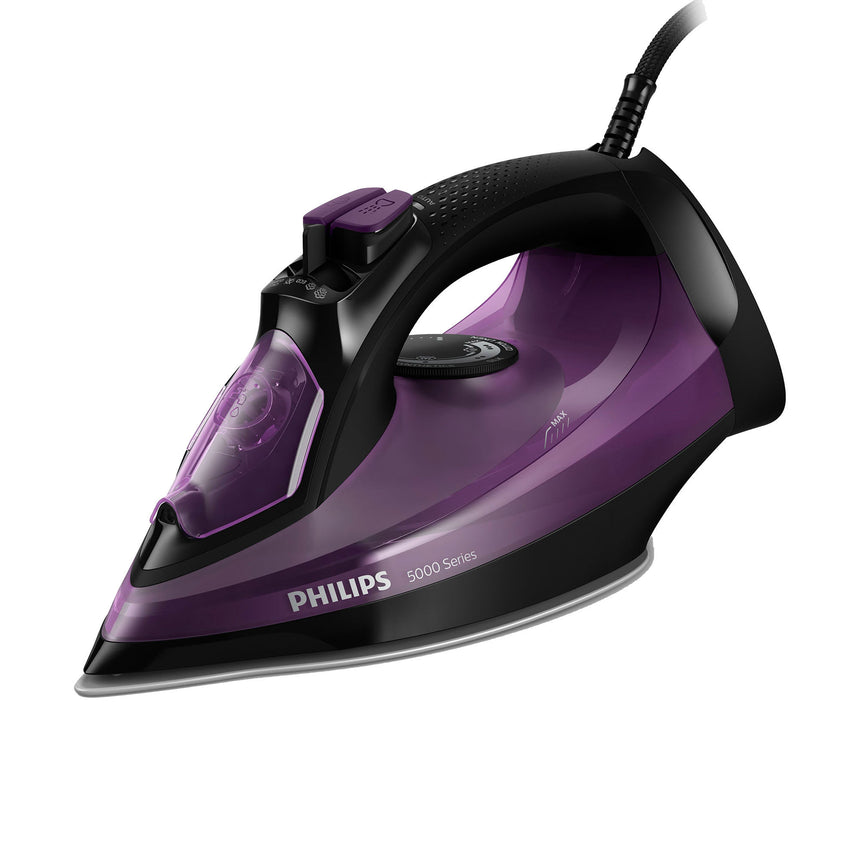 Philips Series 5000 Steam Iron Dark Purple (DST5030/80) - Image 01