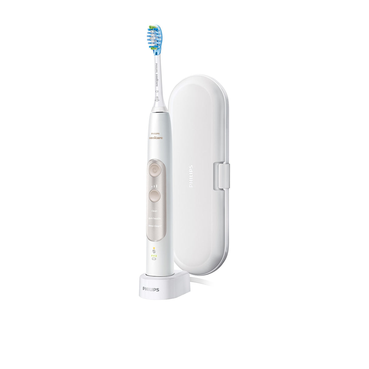 Philips Sonicare ExpertClean 7300 Electric Toothbrush Gold (HX9618/24) - Image 05