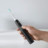 Philips Sonicare ProtectiveClean 4300 Plaque Defence Electric Toothbrush in Black (HX6800/06) - Image 02