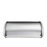 Polder Deluxe Bread Bin 43x28x18cm Brushed Nickel - Image 03