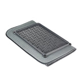 Polder Microfibre Drying Mat with Glass Tray Gray - Image 03