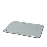 Polder Microfibre Drying Mat with Glass Tray Gray - Image 04