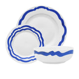 Porto La Mer Dinner Set 12 Piece Indigo - Image 01