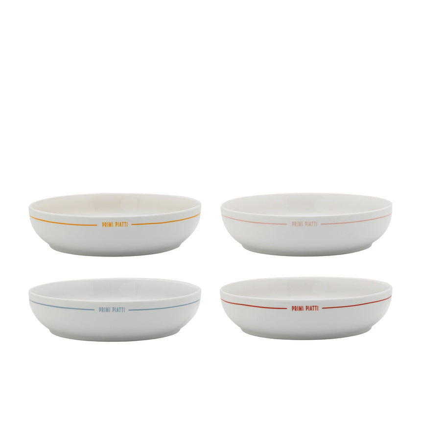 Porto Osteria Dinner Bowl Set of 4 Assorted Colours - Image 01