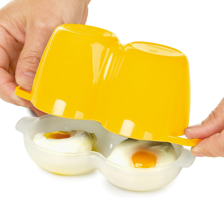 Progressive Prep Solutions Microwave Poach Perfect 2 Egg Cooker - Image 04