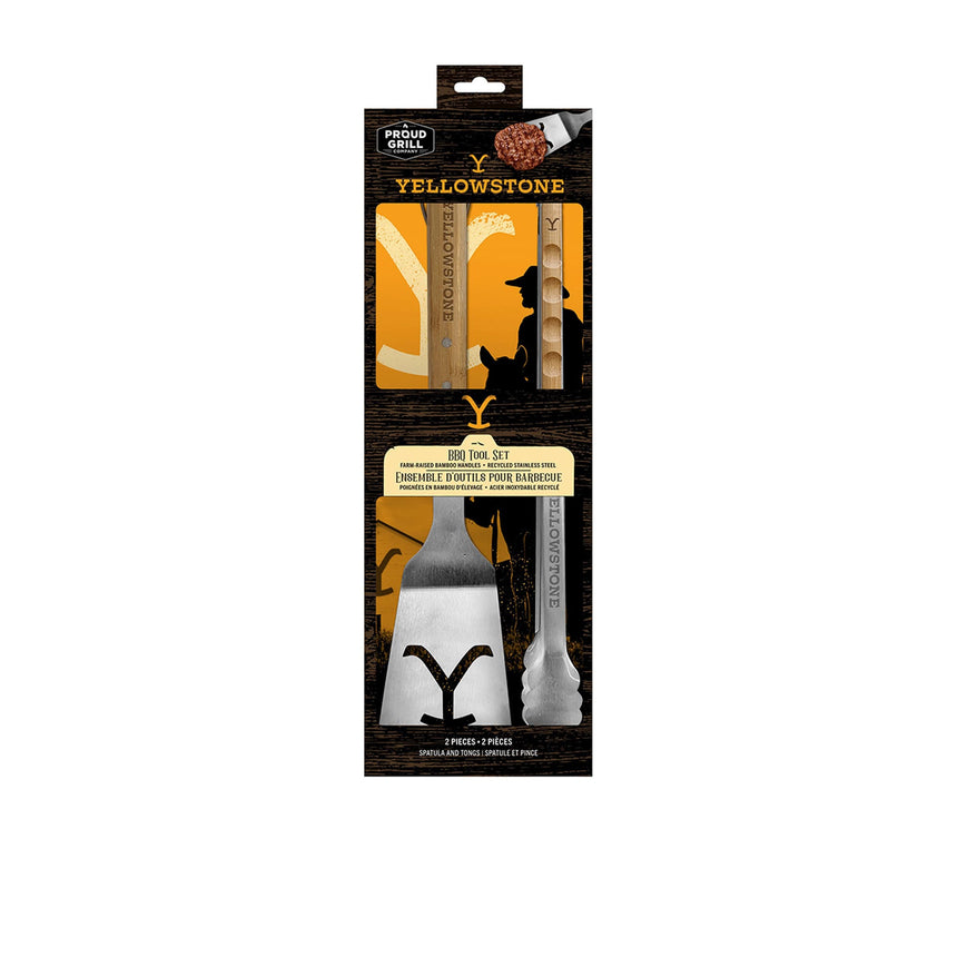 Proud Grill Yellowstone BBQ Tool Set of 2 - Image 02