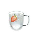 Pyrex Double Wall Glass Mug Twin Pack 250ml - Image 02