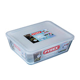 Pyrex Cook & Freeze Rectangular Glass Storage 4L White - Image 04