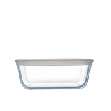 Pyrex Cook & Freeze Square Glass Storage 800ml White - Image 03