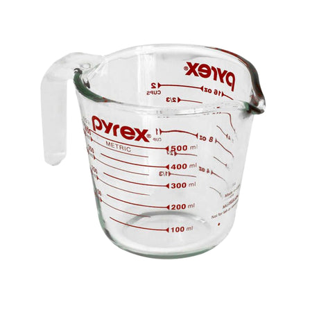 Pyrex Original Measuring Jug Cup 2 Cup 500ml - Image 01