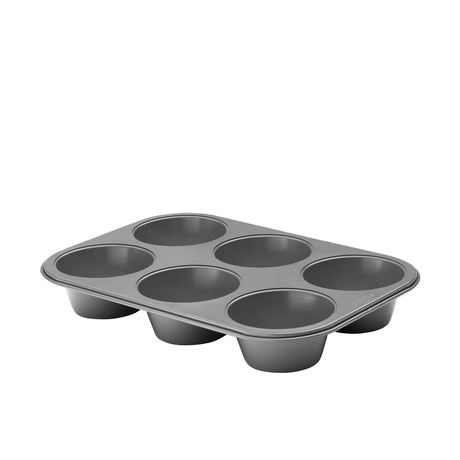 Pyrex Platinum Texas Muffin Pan 6 Cup - Image 01