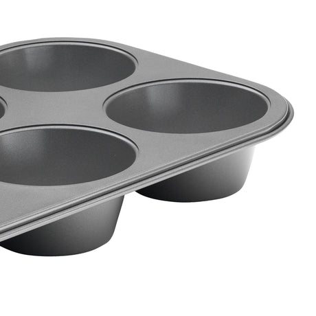 Pyrex Platinum Texas Muffin Pan 6 Cup - Image 02