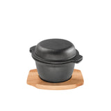 Pyrolux Pyrocast Garlic Pot with Maple Tray - Image 01